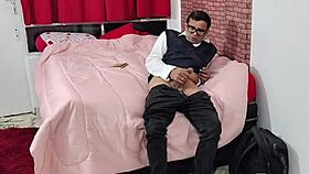 my busty milf caught me stroking and made me slide into her wet pussy