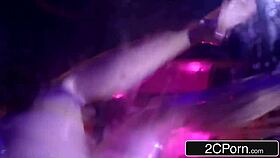 wanna see blonde bombshell's oiled ass wrecked by monster cock