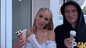 Naomi Thrilled Cheating Natural Boobs Cuckold Flash