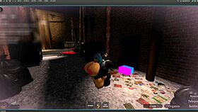 tricking boyfriend with huge black cock in alley, he fucks me rough filling tits with thick cum