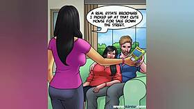 savita's juicy pussy leaks for thick cocks comic tease