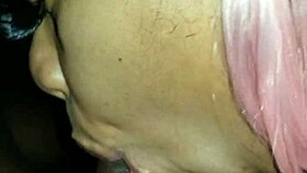 Baby she loves slurping on this thick black cock sloppily