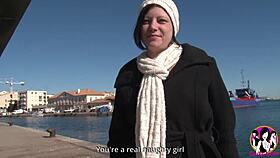 Caro's Wild Public Thrill Turns Into Brutal Hard Fucking