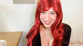 curvy redhead ex begs for monster cock creampie impregnation