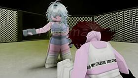 woman trapped in cage unleashes wild farts part one