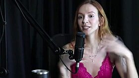 check out this teasing interview packed with brazilian swinger heat on sheer red