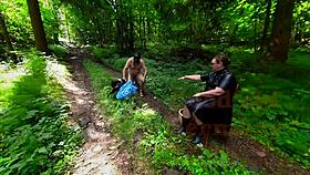 Mistress april lures you into her dark block house dungeon for total domination.