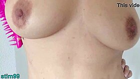 i stretch my kinky mature pussy wide with gloves brush pump and toilet toys wildly