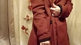 hey slave celebrate autumn with your master flashing those natural tits in homemade pov