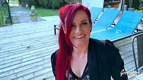 Brunette Sally Adore Assfucked In Lingerie By Big Cock