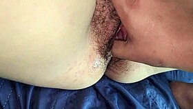 guy casually plays with young latina's wet pussy easy