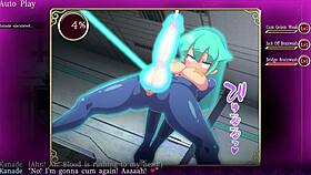 Mage kanade futanari dungeon handjob cumshot lactating sex robot