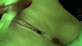 latina babe masturbates wildly with dildo craving your hot company