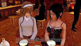 ever wonder what harem hotel game nights turn into wild hotel orgy?