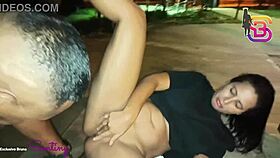 check out handling this huge cock outdoors rs rs