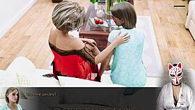 secretary in stockings fulfills 15 rough outdoor office upskirt requests