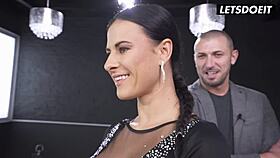 super hot milf billie star pushes anal limits with deepthroat and assfucking