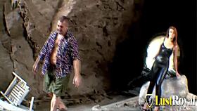 bianca resa explores rough beach adventures with her milf companion