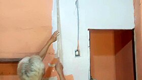 we ignite lesbian passion right in front of the watching painter