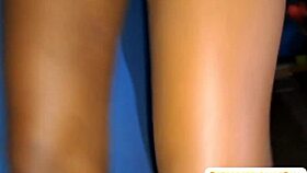 A guy stares hungrily at my shaved pussy while I masturbate at the party full video.