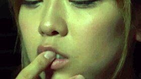 japanese police uniform babe fu sazanami fingers shaved pussy with guy licking uncensored