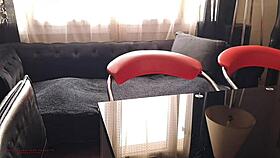 Normal house cleaning turns into wild mature milf creampie pounding surprise