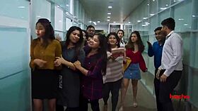 Rachel White and Riya Ren caught bending over for cheating doggystyle sex