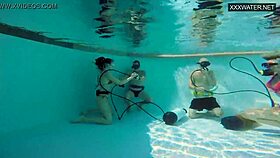 Hey, check out Eva Sasalka and Jason's underwater fuck session!