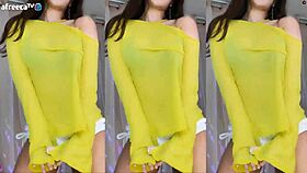 Korean babe, those big tits dancing got me?