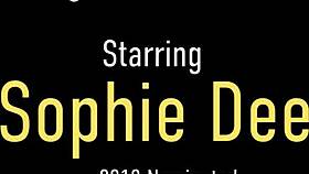 busty sophie dee fingers pawg sara jay's juicy shaved pussy in lesbian heat