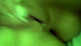 latina babe masturbates wildly with dildo craving your hot company