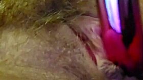 moaning chubby amateur vibes clit hard with vibrator and fingers