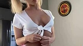 teen's perky natural tits bounce in steamy part 02 action