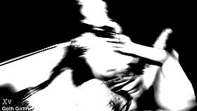 Tattooed bombshell Lacey Jayne chokes on monster cock rides roughly