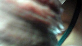 Mature Latina milf deepthroats monster cock