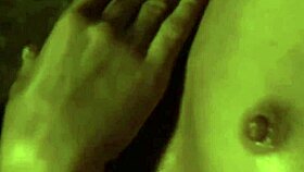 Sexy brunette dances nude teasing her curves in erotic ritual fun 😘🔥💃