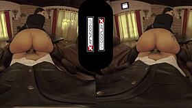 Katrina Jade sorcerer cosplay VR bent over doggy cowgirl pussy ride piercing tattoos