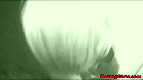 hey girls wild lesbian hazing turns into wet pussy licking in college showers