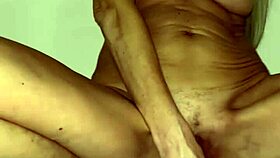 Blonde Babe Tries New Huge Dildo For Shaking Orgasm Solo