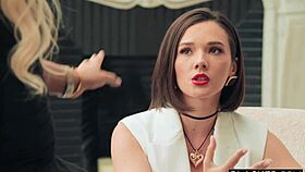 Stefany Kyler and Lia Lin ride Jason Luvs massive BBC