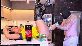 Hey they want me to try that wild coke bottle anal fisting like queen luisa now! 🔥🍾💦👑