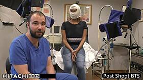 doctor forces freshman taylor ortega to explosive hitachi orgasm close-up