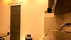 brunette babe flashes panties in mini skirt