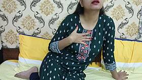 desi babe sneaks into bro's room for hot night of pussy licking and tight fucking in hindi