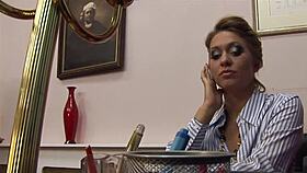 Blonde Lesbians In Lingerie Gobble Pussy Hungrily!