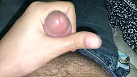 watch this sissy cum squirt all over hairy clit closeup 💦😈