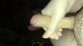 wanna see me stroke my big cock outside in cold public?