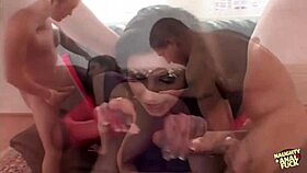 Racy Brunette Craves DP Threesomes with Anal and Double Cock Action!