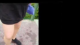 i'm up on seilbahnberg in strumpfhose feelin so exposed