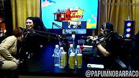 damn, that podcast heated up with them sucking each other wildly outdoors